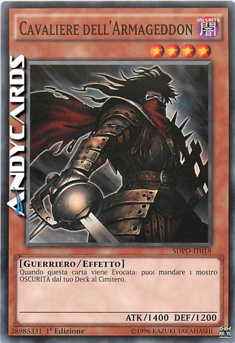 Cavaliere dell armageddon - cavaliere, dell'armageddon