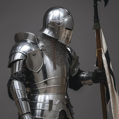 Barbuta cavaliere armatura set - cavaliere,