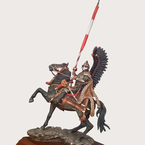 Figura resina ussaro - figura, in