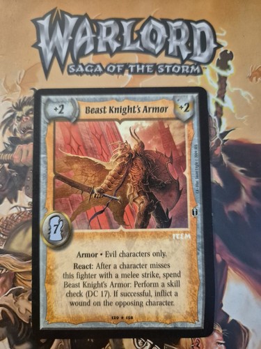Warlord ccg saga - warlord,
