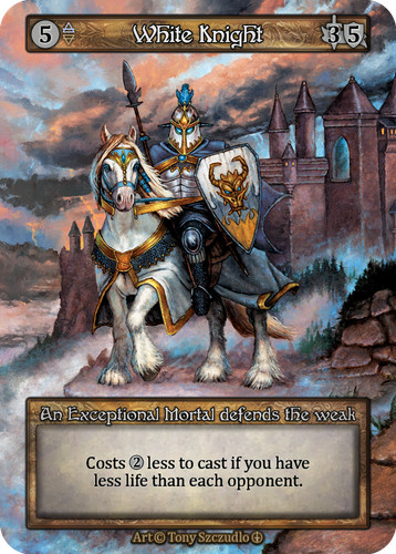 White knight arthurian - knight,