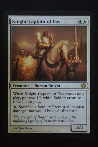 Magic mtg knight captain - magic, of