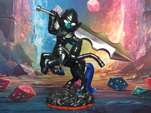Knight mare figurine - knight,