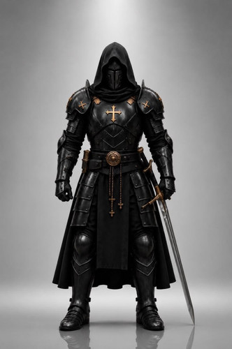 Costume cavaliere armatura con - costume,
