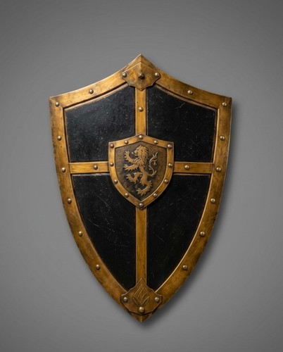 Scudo cavaliere medievale - , 18"